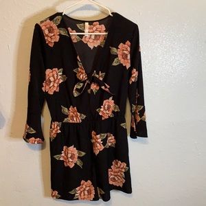 Women’s floral romper
